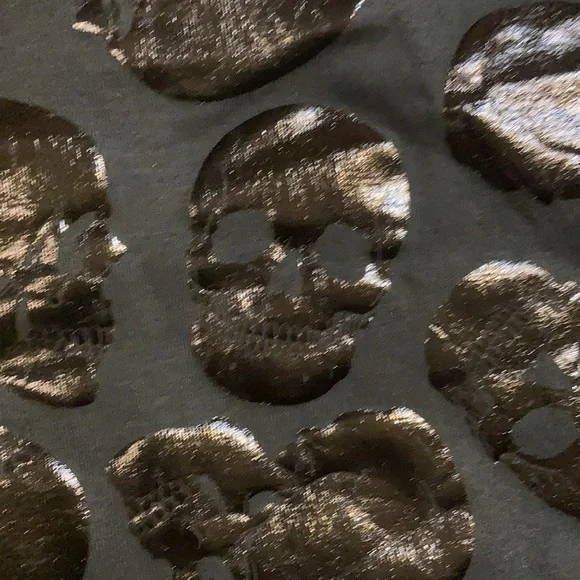 NWT Iron Fist Skullz Club Mini Skirt Sz L & Sz S in Black - Picture 9 of 10